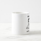 WAN-Mann in Ihrem Service Retro Tech Kaffeetasse (Mittel)