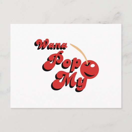 Wana Pop My Cheery Postkarte (Vorderseite)