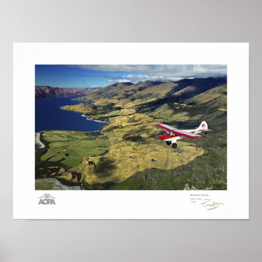 Wanaka Husky Gallery Poster (Vorne)