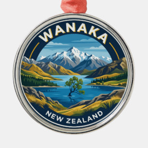 Wanaka Neuseeland Ornament Aus Metall