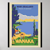 Wanaka, Neuseeland Poster (Vorne)