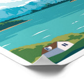 Wanaka Neuseeland Poster (Ecke)