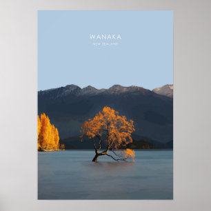 Wanaka, Neuseeland Poster