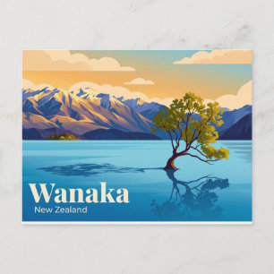 Wanaka Neuseeland Postkarte