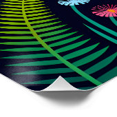 Wānaka Neuseeland Retro-Reiseposter-Kunst Poster (Ecke)