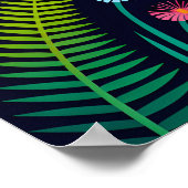 Wānaka Neuseeland Retro-Reiseposter-Kunst Poster (Ecke)