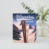 Wanaka New Zealand Skipposter (Stehend Vorderseite)