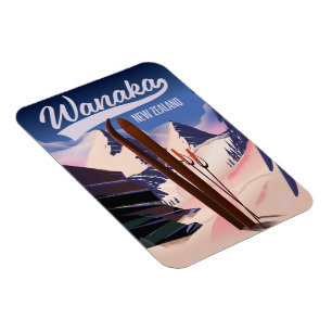 Wanaka New Zealand Skipposter Magnet