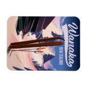 Wanaka New Zealand Skipposter Magnet (Horizontal)