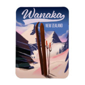 Wanaka New Zealand Skipposter Magnet (Vertikal)