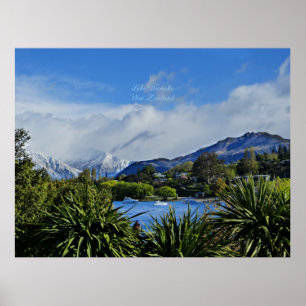 Wanaka-See, Otago, Neuseeland Poster