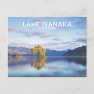 Wanaka Tree New Zealand Travel Postcard Postkarte