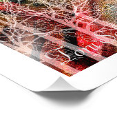 Wand an Wand Art Deco Print Fotodruck (Ecke)