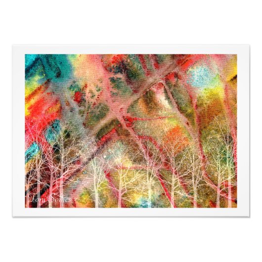 Wand an Wand Art Deco Print Fotodruck (Vorne)