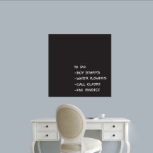 Wand auf dem Chalkboard-Platz