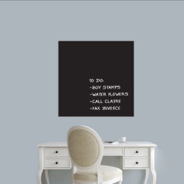 Wand auf dem Chalkboard-Platz