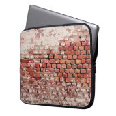 Wand aus Backstein Laptopschutzhülle (Vorderseite Links)