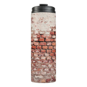 Wand aus Backstein Thermosbecher