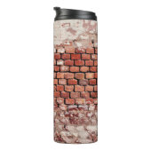 Wand aus Backstein Thermosbecher (Nach rechts gedreht)