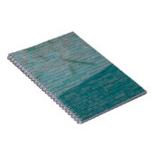 Wand aus blauem und weißem Backstein Notizblock (Rechte Seite)