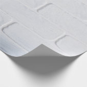 Wand aus Textil, weiß Geschenkpapier (Ecke)