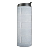 Wand aus Textil, weiß Thermosbecher (Nach links gedreht)