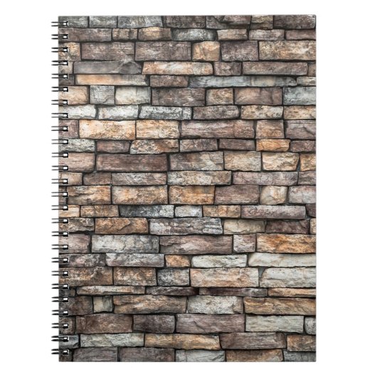 Wand aus Wandstein Notizblock (Vorderseite)