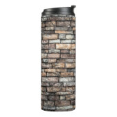 Wand aus Wandstein Thermosbecher (Nach links gedreht)