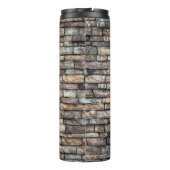 Wand aus Wandstein Thermosbecher (Rückseite)