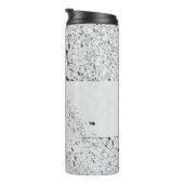 Wand aus weißem Backstein Thermosbecher (Nach rechts gedreht)