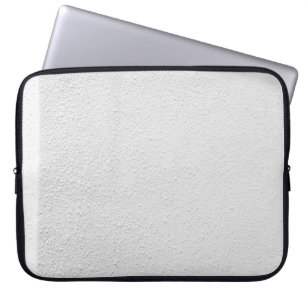 Wand aus weißem Beton Laptopschutzhülle