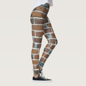 Wand aus Ziegeln Leggings (Rechts)