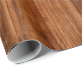 Wand-Beschaffenheits-Struktur Browns hölzerne Geschenkpapier (Rolleneckpunkt)