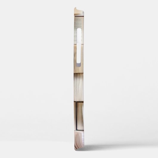 Wand der Bücher dekoriert Case-Mate iPhone Hülle (Rückseite / Links)