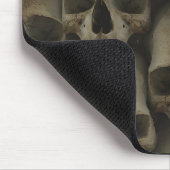 Wand der Schädel Mousepad (Ecke)