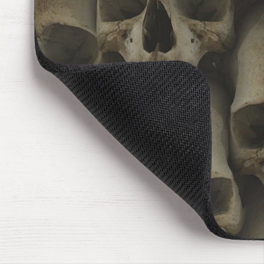 Wand der Schädel Mousepad (Ecke)