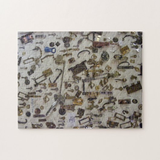 Wand der Schlüssel, die Puzzlespiel anfechten Puzzle (Horizontal)