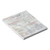 Wand Elegant Schlicht einfach Beruflich modern Notizblock (angewinkelt)