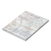 Wand Elegant Schlicht einfach Beruflich modern Notizblock (Rotiert)