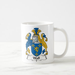 Wand-Familienwappen Kaffeetasse