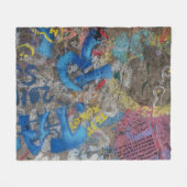 Wand Fleecedecke (Vorderseite (Horizontal))