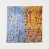 Wand gemalt Graffiti devanagari Wandteppich (Vorderseite)