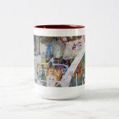 Wand Johns Lennon, Prag-Tasse Zweifarbige Tasse (Mittel)
