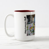 Wand Johns Lennon, Prag-Tasse Zweifarbige Tasse (Links)