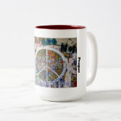 Wand Johns Lennon, Prag-Tasse Zweifarbige Tasse (VorderseiteRechts)