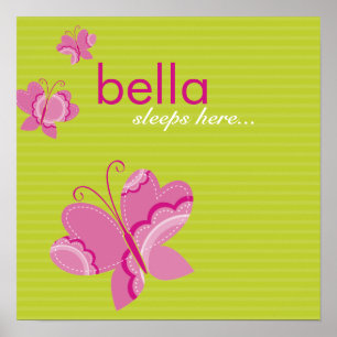 WAND-KUNST:: flutterby Schmetterling 4 Poster