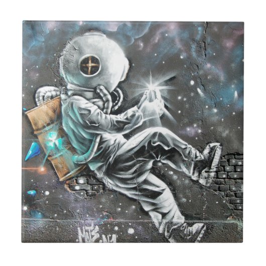 Wand-Kunst-Wandmalerei-Graffiti Fliese (Vorderseite)