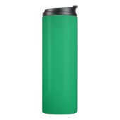 Wand mit grüner Textur Thermosbecher (Nach links gedreht)
