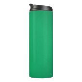 Wand mit grüner Textur Thermosbecher (Nach rechts gedreht)