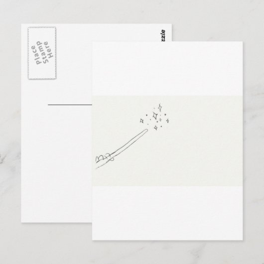 Wand Postkarte (Vorne/Hinten)
